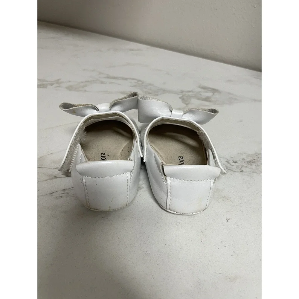Felix And Flora Size 6 Toddler White Shoes Girls‎ Mary Jane Bows